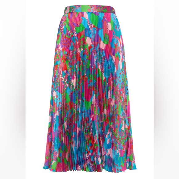 Versace Pleated Skirt Dua Lipa - Picture 2 of 10